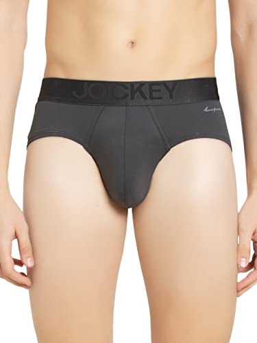 Image of Jockey HG20 Men's Soft Touch Microfiber Elastane Stretch Brief with Ultrasoft Waistband