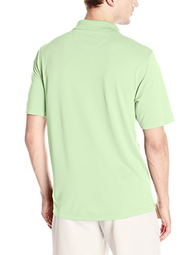 image for Amazon Essentials Men's Regular-Fit Quick-Dry Golf Polo Shirt, Lime Gr