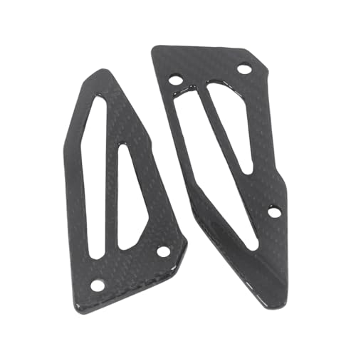 Protège-talons de moto en carbone anti-usure pour platines repose-pieds Yamaha MT10