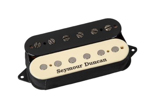 Micro guitare Seymour Duncan Jeff Loomis Noumenon 6 cordes reverse zebra neck