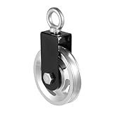 BUGUUYO 1 Pc polea de ejercicio accesorio de entrenamiento de fuerza polea de tracción ruedas de tracción powerlifting maquinas gym rueda silenciosa accesorios para entrenamiento de fuerza