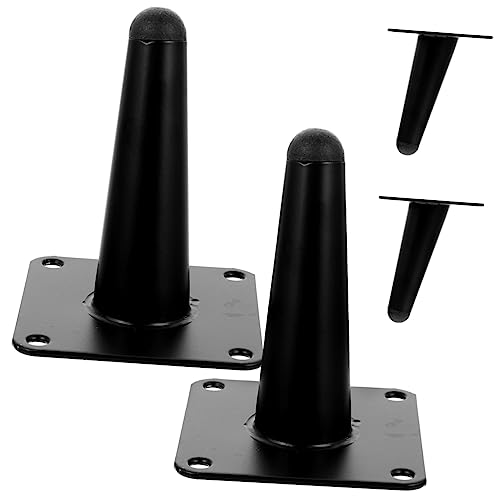 Patas de mueble de metal para elevar tu sofá y limpiar el salón con comodidad 2