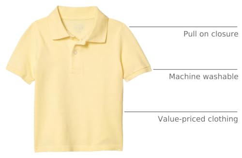 Image of The Children's Place Boys' Uniform Performance Polo