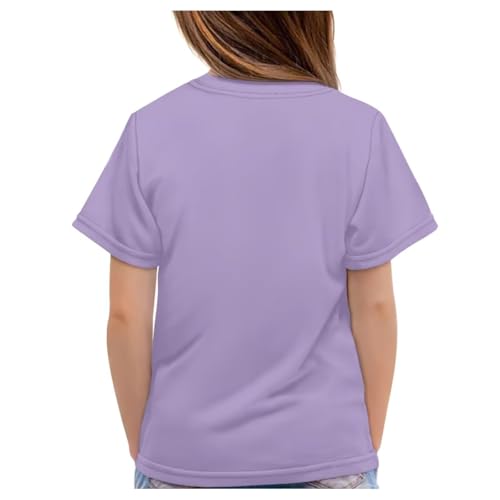 Image of Kids Graphic T-Shirt Boys Girls Novelty Tees Top Short Sleeve Shirts Summer Blouses 3-16