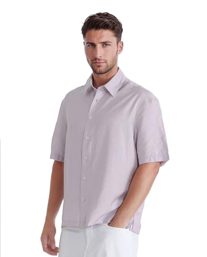 Image of Rare Rabbit Boxy fit Plain Shirt