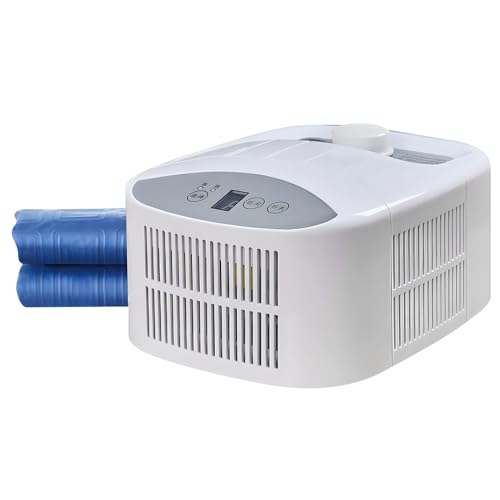 Materasso elettrico raffreddato ad acqua, sistema di raffreddamento a letto refrigerato a semiconduttore, raffreddare 3-8 ℃ e 1-9h tempismo, per dormienti caldi e sudorazioni notturne