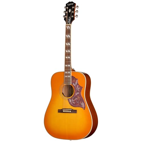 Epiphone Hummingbird Studio Acoustic Electric, Heritage Cherry Sunburst with Bag