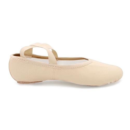 SD16 Bliss, Stretch Canvas Split Sole Ballet Shoes for Adults, Women, High Performance3