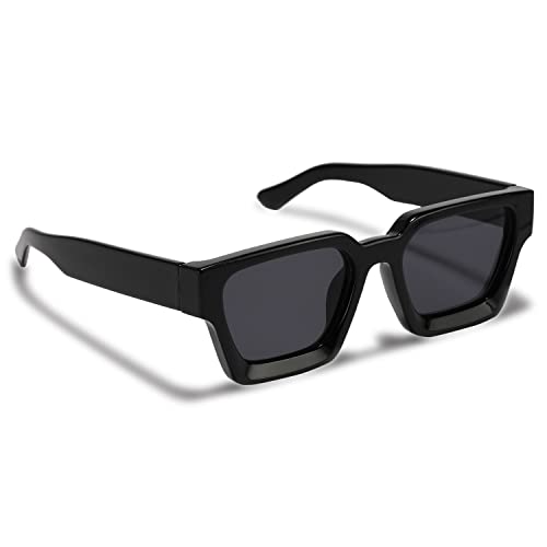 Square Selfie Sunglasses KOL Ins Thick Frame Sun Glasses for Women Girls Luxury Brand Design Eyewear3