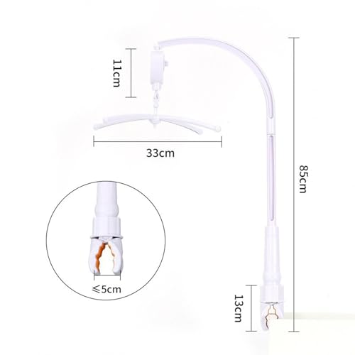 Support de lit mobile robuste pour sécuriser la boîte à musique bébé