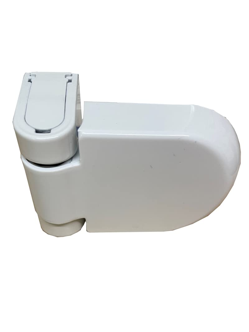 Avocet Affinity Upvc 3D Door Hinge 23mm Step White