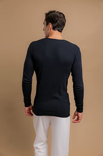 Cottonique-Mens-Hypoallergenic-Longsleeve-T-Shirt-Made-from-100-Organic-Cotton-Black