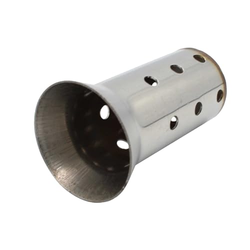 Funriche インナーサイレンサー インナーバッフル 直径50.8mm バイク サイレンサー バッフル マフラー 汎用 消音器 差込取付 長さ(86mm)
