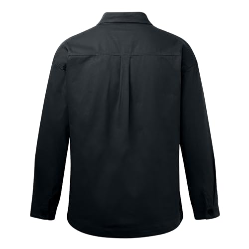 Chaqueta cargo de hombre holgada de algodón ligero transpirable 5