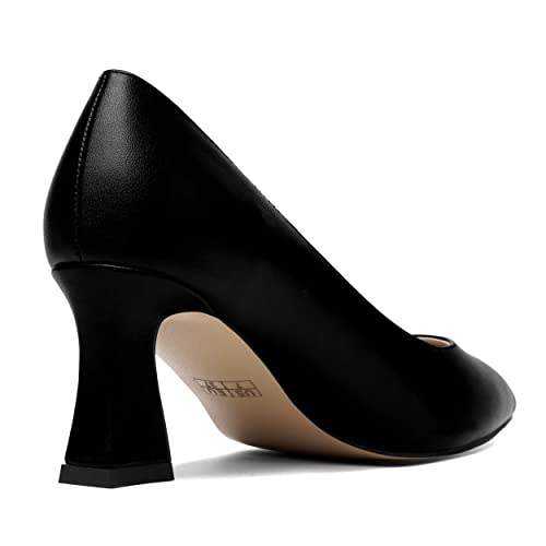 ROSERWISH Womens Sexy Pointed Toe Elegant Party Slip On Matte Stiletto High Heel Pumps Dress Shoes 2.5 Inch 5