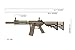 Lancer Tactical Gen 2 M4 SD Electric Airsoft AEG Rifle Full/Semi Auto -Available in Metal & Polymer-Nylon Polymer/Brown