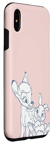Coque iPhone XS Max Disney Bambi fine et résistante aux rayures