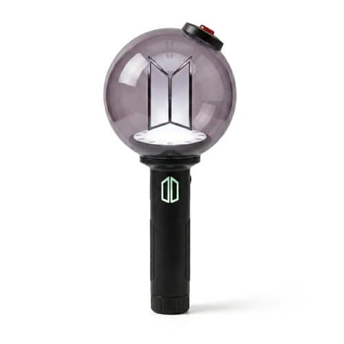 Official Light Stick Ver.4, RGB Color Changing, Globe Shape, with App Sync, Kpop Concert Fan Merchandise