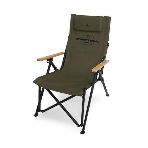 Amazon.co.jp: KZM ダウンヒルチェア キャンプ椅子 アウトドア