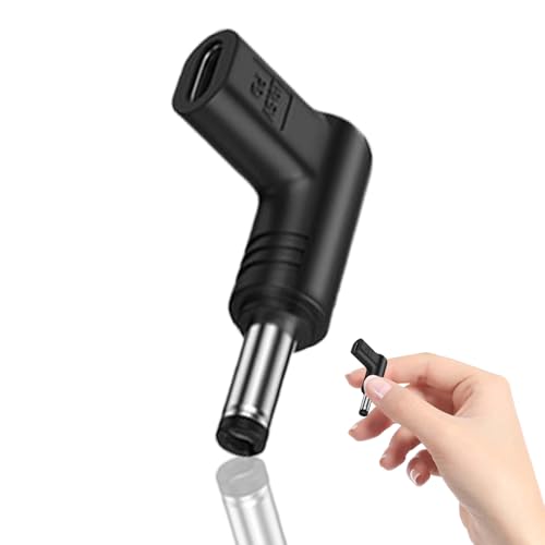 USBTypeC-DC�A�_�v�^�[ | 19.5V���b�v�g�b�v�[�d��A�_�v�^�[90�x�p�x,�^�C�vCUSB�[�d�f�o�C�X�ƌ݊���������܂�