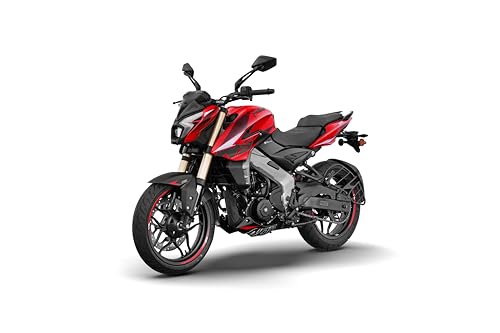 Image of Bajaj Pulsar Ns 400Z Motorcycle /Motorbike - Glossy Racing Red - Ex-Showroom