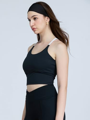 Image of CAVA Cross Back Sports Bra for Women | High Support, Soft Fabric, Wide Underbust Band, Minimal Seams | Activewear for Gym