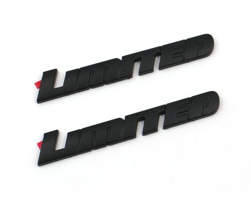 Monogramme de porte noir mat pour remplacer les logos usés