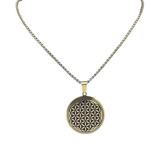 Bijoux géométrie sacrée fleur de vie idée cadeau symbolique pour homme femme