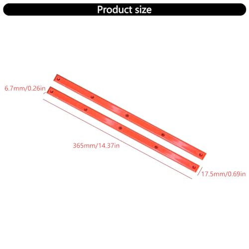 QIEIEI Durability Skateboard Guard Rails Impacts Resistant Skateboard Rails Guard for 4 Wheel Skateboards - Thumbnail 7