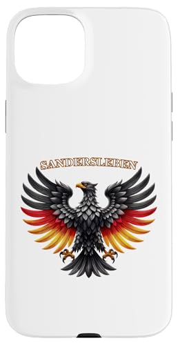 Sandersleben Deutsch Deutschland German Souvenir Artikel �X�}�z�P�[�X iPhone 15 Plus �p