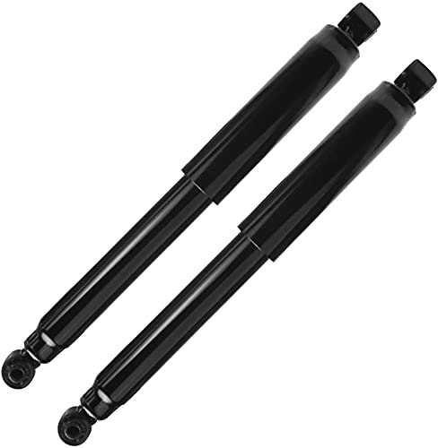Image of Detroit Axle - FWD Struts Shocks for Chevy Uplander Terraza Relay Pontiac Montana [w /o Self Leveling Sus.] Complete 2 Front Struts with Coil Spring 2 Rear Shock Absorbers Replacement