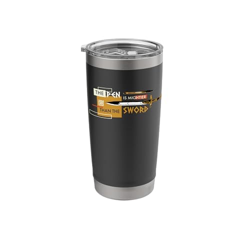 Disney Percy Jackson Riptide Pen is Mightier Than the Sword Stainless Steel Insulated Tumbler