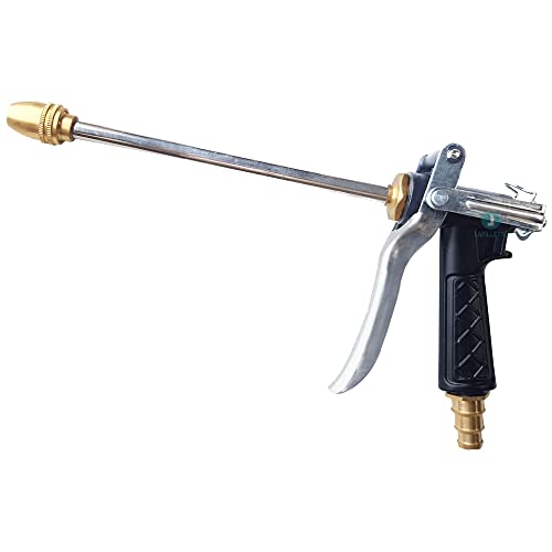 Image of LAFILLETTE Metal Copper Home High Pressure Car Wash Watering Flower Rinse Water Spray Gun Head Shower Garden Supplies Household Water Spray Gun