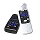 BACheck Alcohol Taschentester mit LED-Anzeige. Geringer Stromverbrauch und Testmöglichkeit ca. 350 Test. Einfache Bedienung mit 10 Speicherelementen zum Testvergleich…
