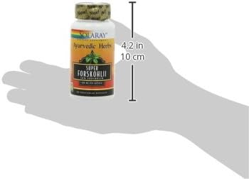Miniatura 8 de SOLARAY Super Forskohlii Extracto Vegetariano Cápsulas, 400 mg  60 unidades