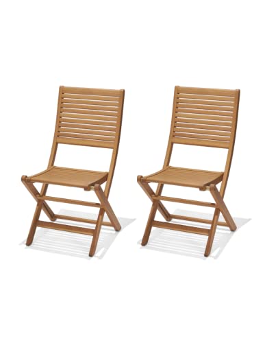 Midtown Concept Set de 2 Sillas de Jardin de Madera...