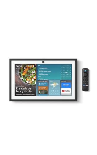 Amazon Echo Show 15 (última generación) | Pantalla inteligente Full HD de 15,6', con Alexa, Fire TV integrado y mando por voz Alexa