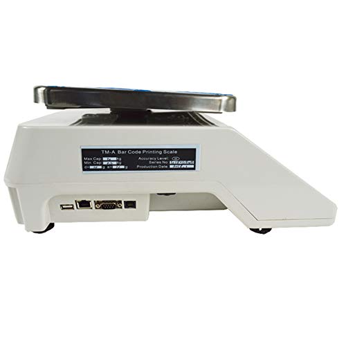 Báscula Comercial Digital con Impresora Térmica 30kg miniatura 7