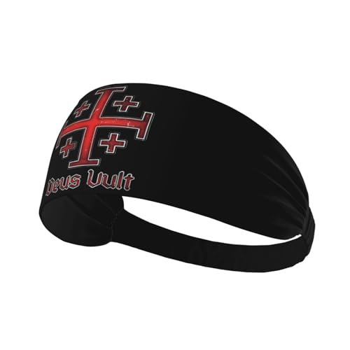 Jerusalem Knight Templar Crusader Cross Sweatband