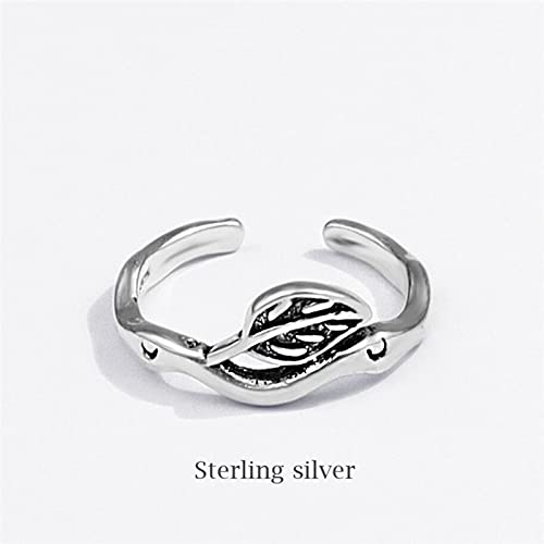 Bague ajustable femme argent S925 finis les problèmes de taille