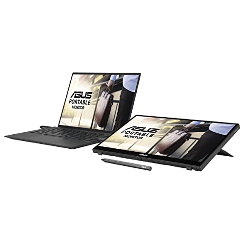 ZenScreen Ink Monitor da Gaming Portatile Touch 14” 1080P FHD (MB16AMT) – Monitor da Viaggio IPS USB-C e HDMI, Touch Screen a 10 Punti, Cavalletto integrato, Monitor Esterno per Laptop e Telefono - Monitor - Immagine 10