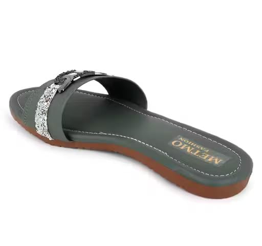 Image of Butchi Stylish Women's Sandal Design No L1993 Color Green