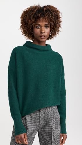 Image of Vince Women's Boiled Funnel Neck Pullover