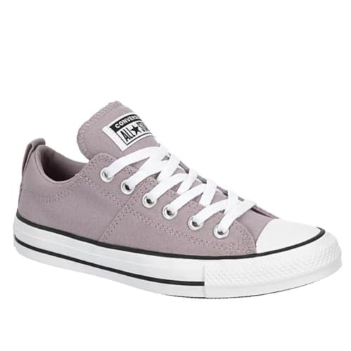 Converse Unisex Chuck Taylor All Star Madison Ox Low Canvas Sneaker - Lace up Closure Style - Stardust Lilac/White/Black 9.5