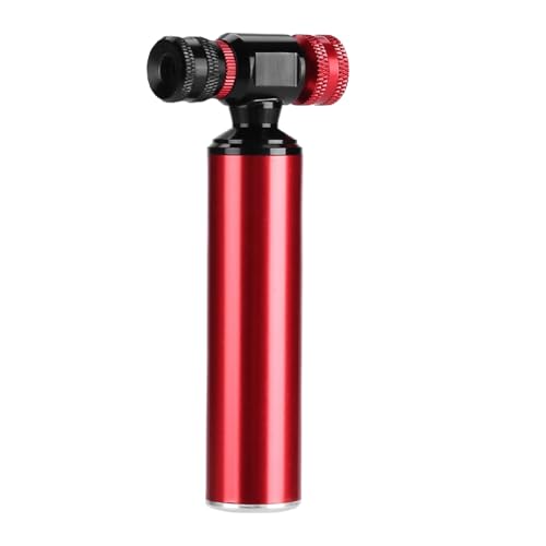 CO2bikee Tire Inflateur - Bomba de aire portátil de aluminio, herramienta de cartucho compacto, dispositivo de inflación rápida | Accesorio de bicicleta para bicicleta de carretera, bicicleta de