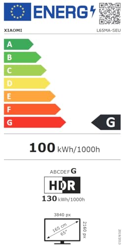 Xiaomi TV A Pro 65 2025, 65 Zoll, 4K, HDR, QLED, Quantum Dot Technology, UHD, Smart TV, Google TV, MEMC, Voice Control, edgeless Design – Bild 7