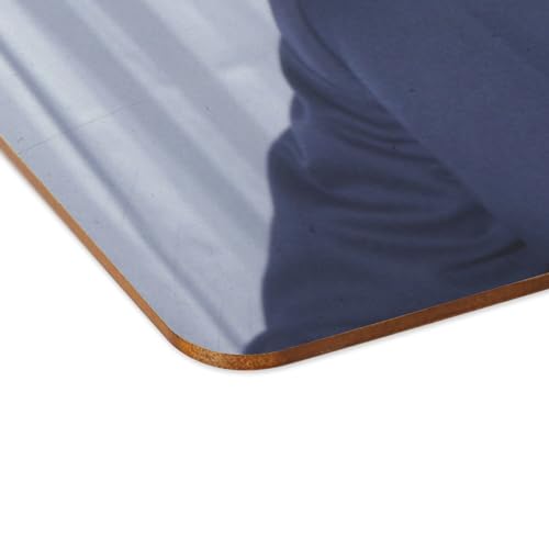 Dessous en liège Fernandel vintage : sets de table grand format