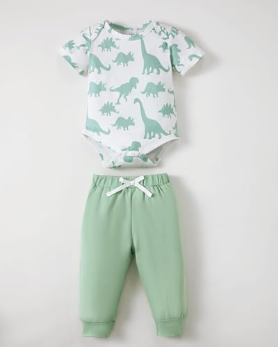 Image of NZRVAWS Newborn Baby Girl Clothes Long Sleeve Ruffle Romper Bodysuit Floral Halen Pants Bowknot Headband 3pcs