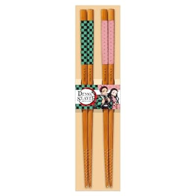 SAKAMI - Demon Slayer - Tanjiro & Nezuko - Juego de palillos, palillos y palillos - original y con licencia | Ya disponible en tu tienda friki favorita! En mundofriki.es!