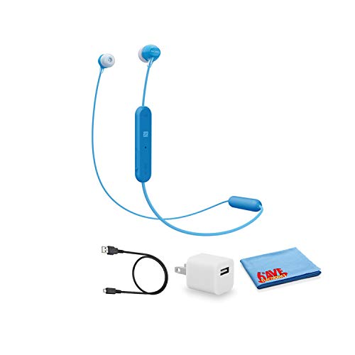 ایگرد | قیمت و خرید Sony WI-C300 Wireless Bluetooth in-Ear Headphones -Blue  - Kit with USB Adapter